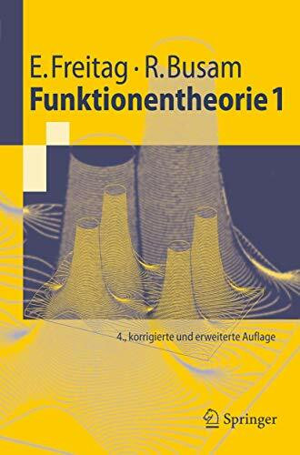 Funktionentheorie 1 (Springer-Lehrbuch) (German Edition): Mit Lösungshinweisen zu 420 Übungsaufgaben