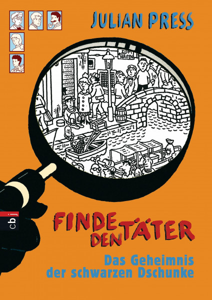 Finde den Täter - Das Geheimnis der schwarzen Dschunke: Spannende Such- und Ratekrimis für alle Wimmelbildspezialisten (Finde den Täter - Wimmelbild-Ratekrimis, Band 6)