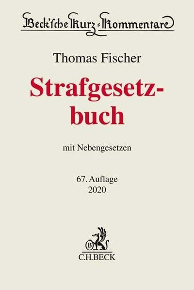 Strafgesetzbuch: mit Nebengesetzen