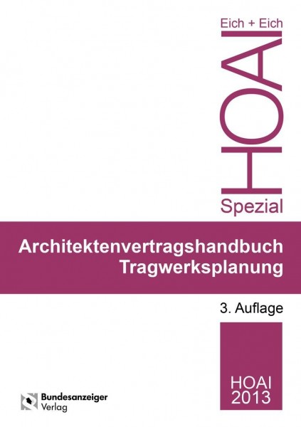 Ingenieurvertragshandbuch Tragwerksplanung