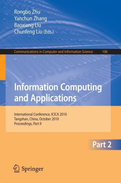 Information Computing and Applications, Part II