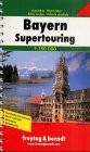 Freytag Berndt Atlanten, Bayern Supertouring: Autoatlas. Mit tourist. Informationen, Ortsregister, Postleitzahlen