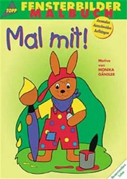 Fensterbilder-Malbuch, Mal mit!
