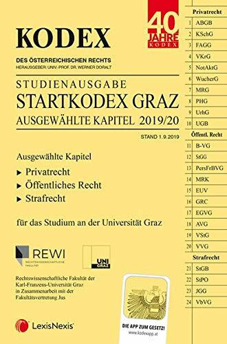 KODEX Startkodex Graz: Studienausgabe für die Uni Graz