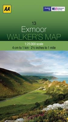 Walker's Map 13 Exmoor 1 : 25 000