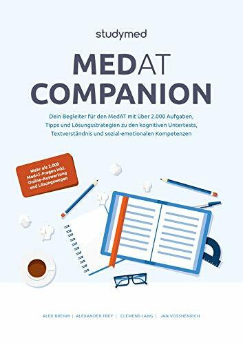 MedAT Companion: Dein Begleiter für den MedAT 2023 mit über 2000 Aufgaben