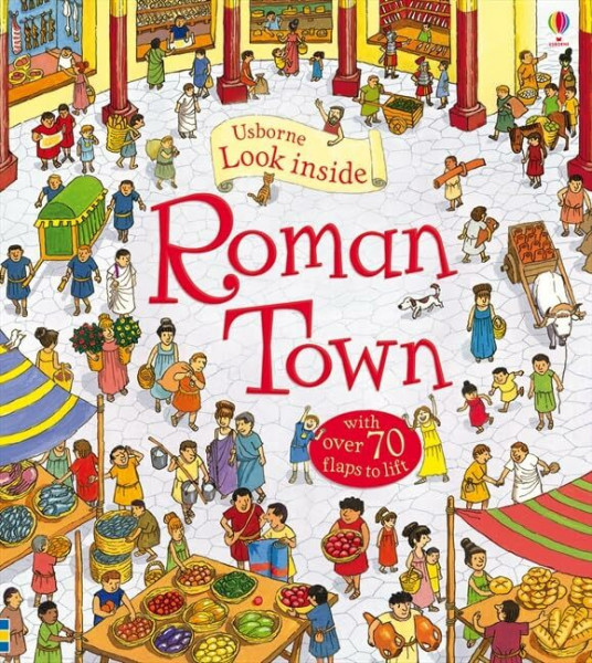 Look Inside Roman Town (Look Inside Board Books)