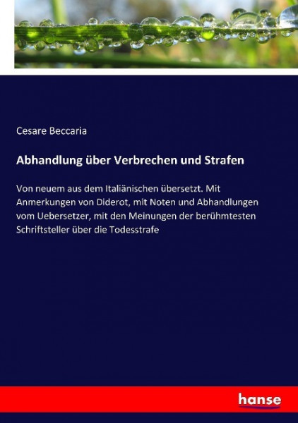 Abhandlung über Verbrechen und Strafen