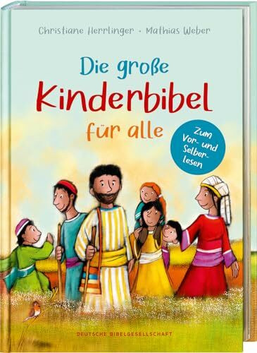 Die große Kinderbibel für alle, die schon selber lesen. Die bekanntesten Geschichten aus der Bibel für Kinder erzählt. Originell & farbenfroh illustriert. Ab 6 Jahren