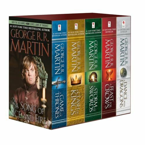George R. R. Martin's A Game of Thrones 5-Book Boxed Set (Song of Ice and Fire Series): A Game of Thrones, A Clash of Kings, A Storm of Swords, A ... A Dance with Dragons (A Song of Ice and Fire)