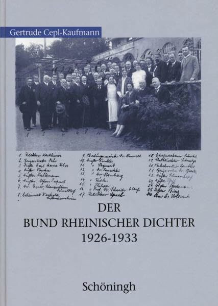 Der 'Bund rheinischer Dichter'