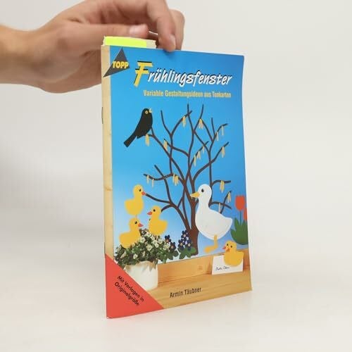 Frühlingsfenster: Gestaltungsideen aus Tonkarton