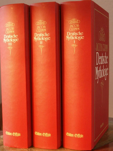 Deutsche Mythologie. 3 Bände