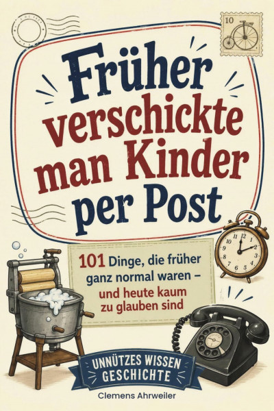 Früher verschickte man Kinder per Post. 101 Dinge, die früher ganz normal waren – und heute kaum zu glauben sind | Unnützes Wissen Geschichte