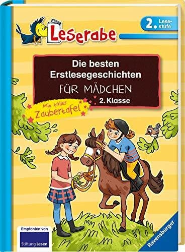 Leserabe - Sonderausgaben: Die besten Erstlesegeschichten für Mädchen 2. Klasse mit toller Zaubertafel