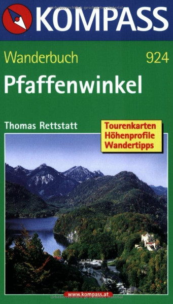 Pfaffenwinkel: Mit Tourenkarten, Höhenprofilen und Wandertipps (KOMPASS Wanderführer, Band 924)