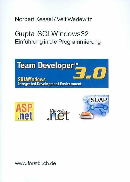 GUPTA SQLWindows 32: Einführung in die Programmierung