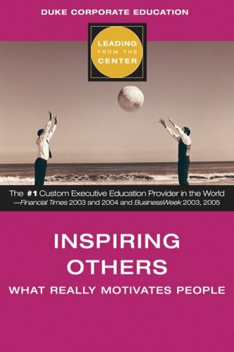 Inspiring Others (Leading from the Center): What Really Motivates People