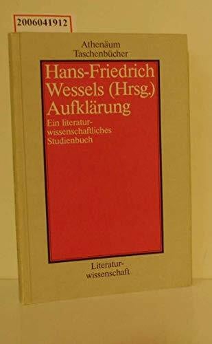 Aufklärung. Ein literaturwissenschaftliches Studienbuch.