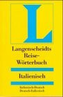 Langenscheidts Reisewörterbücher, Italienisch