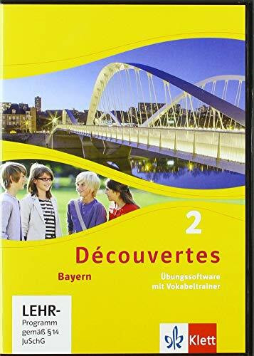 Découvertes 2. Ausgabe Bayern. Übungssoftware mit Vokabeltrainer, Einzellizenz 2. Lernjahr