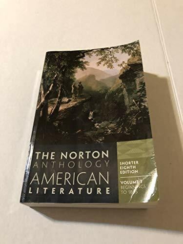 The Norton Anthology of American Literature: Beginnings to 1865