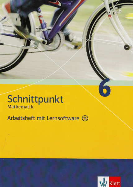 Schnittpunkt. Mathematik für Realschulen (allgemeine Ausgabe) / Schülerbuch 6. Schuljahr: Arbeitsheft mit Lernsoftware und Lösungsheft