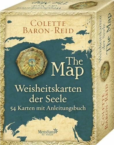 Weisheitskarten der Seele - The Map: 54 Karten mit Anleitungsbuch | Magische Orakelkarten der Bestsellerautorin