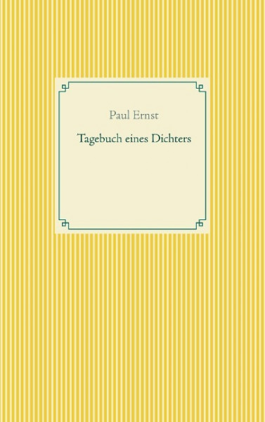 Tagebuch eines Dichters