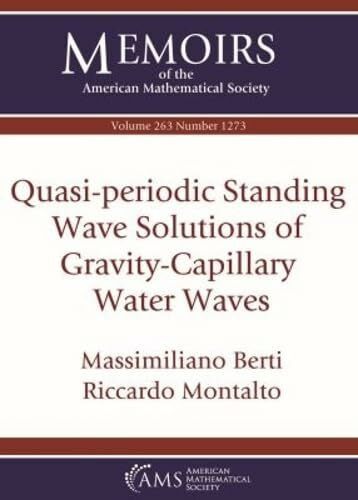 Quasi-Periodic Standing Wave Solutions of Gravity-Capillary Water Waves (Memoirs of the American Mathematical Society, January 2020, 263-1273)
