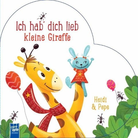 Ich hab' dich lieb kleine Giraffe