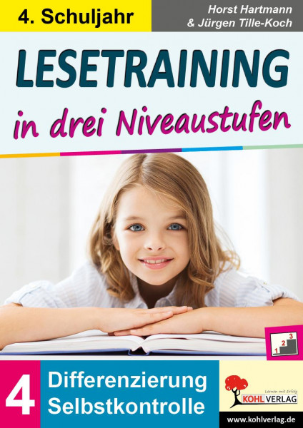 Lesetraining in drei Niveaustufen / Klasse 4