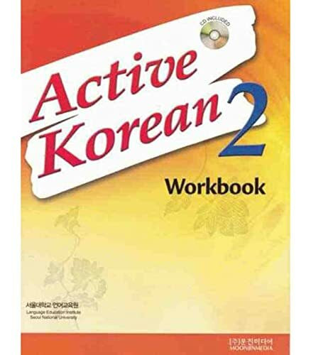 Active Korean 2 Workbook: Book + CD + Free Audio Download