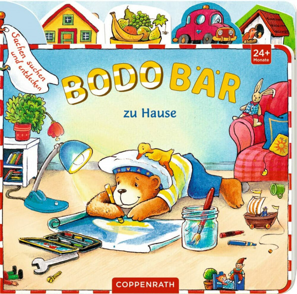 Bodo Bär zu Hause: Sachen suchen und entdecken