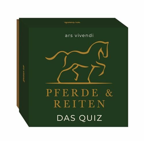 Pferde-Quiz: Das Wissensspiel für Reiter & Pferdefans – mit Fragen zu Reitstilen, Pferderassen, Pflege & Turnieren. Ideal für Spieleabende, Reitvereine & als Geschenk