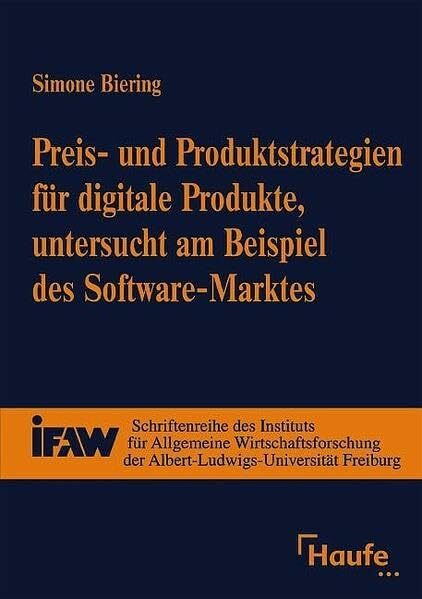 Preis- und Produktstrategien für digitale Produkte