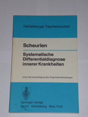 Systematische Differentialdiagnose innerer Krankheiten