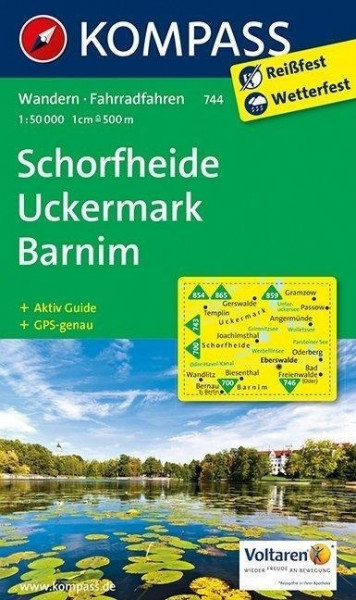 Schorfheide / Uckermark / Barnim 1 : 50 000