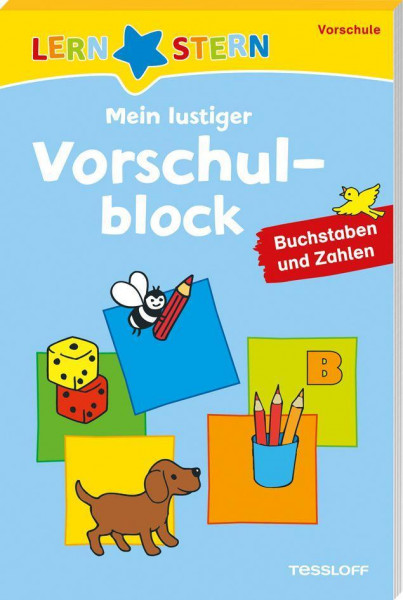 Lernstern: Mein lustiger Vorschulblock. Buchstaben und Zahlen ab 4 Jahren