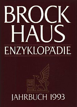 Brockhaus Enzyklopädie Jahrbuch: Brockhaus Enzyklopädie Jahrbücher, Hld, Jahrbuch 1993
