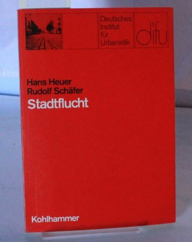 Stadtflucht. Instrumente zur Erhaltung der städtischen Wohnfunktion und zur Steuerung von Stadt-Umwelt-Wanderungen