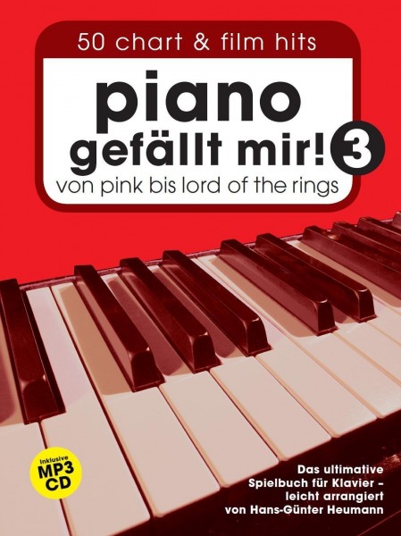 Piano gefällt mir! 50 Chart und Film Hits - Band 3 mit CD