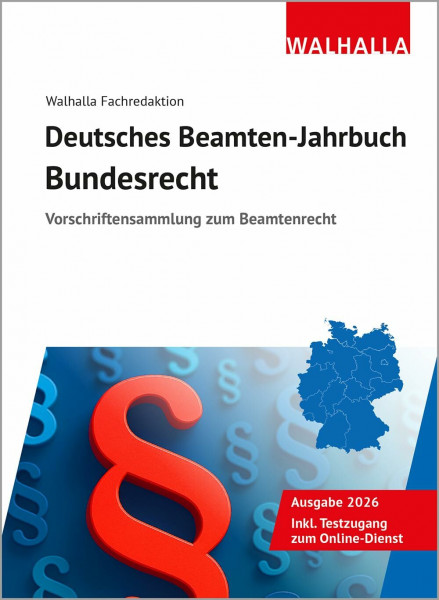 Deutsches Beamten-Jahrbuch Bundesrecht 2026: Vorschriftensammlung zum Beamtenrecht