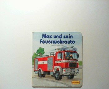 Max und sein Feuerwehrauto. Kleinkindalter.