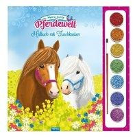 Malbuch mit Tuschkasten "Meine bunte Pferdewelt"
