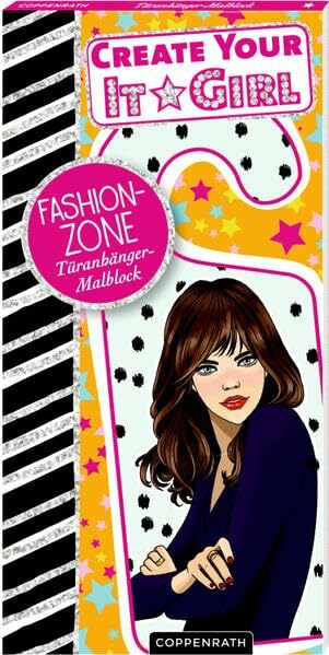 Create Your It-Girl: Fashion-Zone: Türanhänger-Malblock