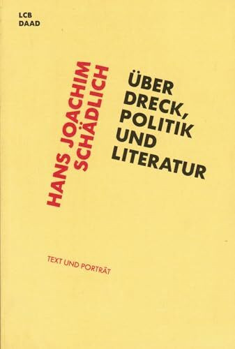 Über Dreck, Politik und Literatur, Aufsätze, Reden, Gespräche, Kurzprosa, Fotos: Renate von Mangoldt,