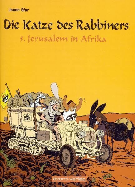 Die Katze des Rabbiners Bd.5 : Jerusalem in Afrika