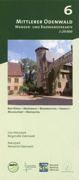 Mittlerer Odenwald 1:20.000
