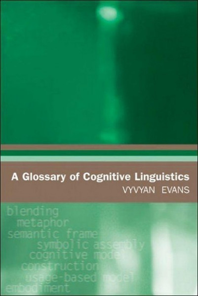 A Glossary of Cognitive Linguistics